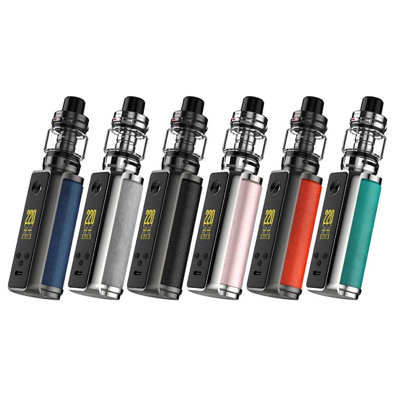 Vaporesso Target 200 Kit w/ iTank 2 (8mL), target 200 box mod, gti mesh coils, dual 18650, dual